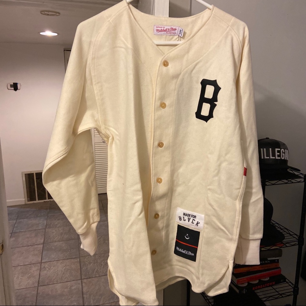 Black Scale / Mitchell & Ness baseball jersey